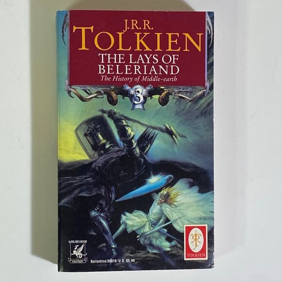 Lot of 8 J.R.R. TOLKIEN Vintage Books Lord of the Rings 1990s 1970s Mixed - Picture 7 of 16